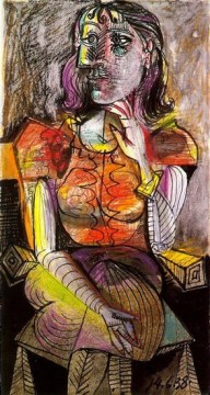 パブロ・ピカソ Painting - 座る女性 2 1938 パブロ・ピカソ